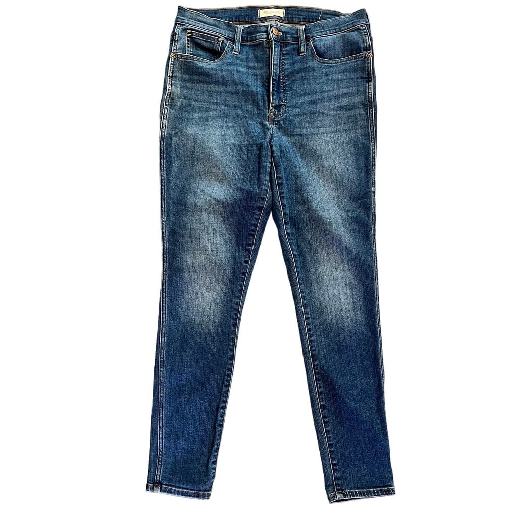Madewell 10" Roadtripper womens skinny jeans high rise size 30 pants